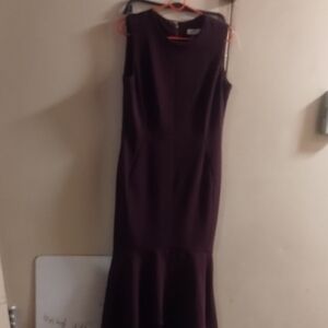Calvin Klein Deep Purple Maxi Dress